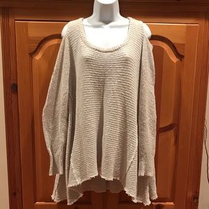 Long sweater. Great with leggings.